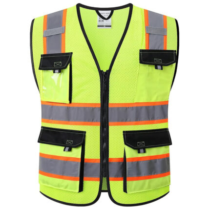 Anzee Gears High Quality Top Rated Hi Visibility Vest AG-7924