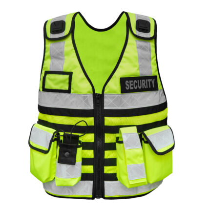 New Model Hi Viz Tactical Dog Handler Vest , Security Vest ,Yellow AG-7431