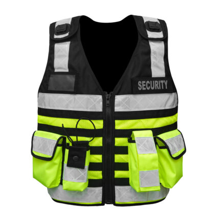 New Model Hi Viz Tactical Dog Handler Vest , Security Vest ,Double Tone AG-7432